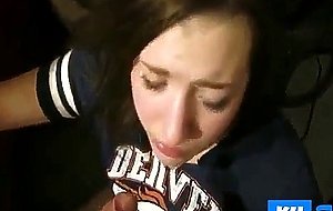 Awesome student blowjob