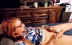 Intense orgasm while playing with my pussy