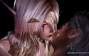 3D Blonde Fantasy Game Girl Animation Sex