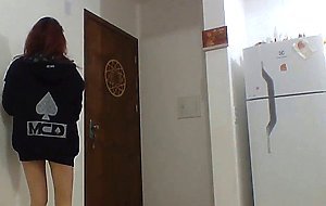 Redhead Hairy Milf Sex Cam With Delivery Guy