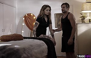 Vanessa Vega and Nathan Bronson in an intense fuck sesh
