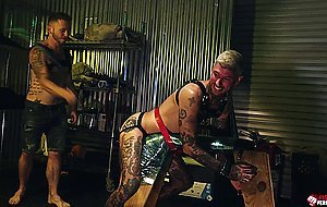 Kinky gay sex scene with Andrew Delta and Ryan Sebastian