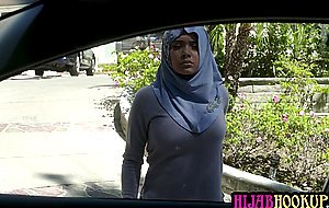 FBI Agent fucks arab teen wife Aaliyah Hadid deep in her throat and anal