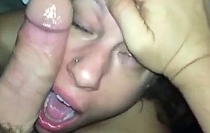 Atm wife gets throat fucked