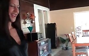 Latina seductress in lingerie shows honey tits and butt
