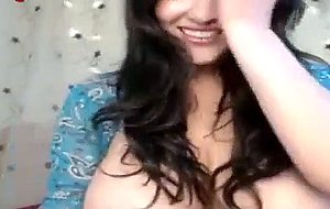 Giant tits on this webcam girl