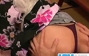 Marika japan girl bj ends in a pussy creampie