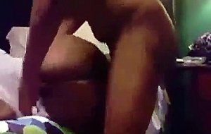 Black babe with huge booty gets fucked by bbc