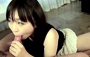 Angel face japanese cock sucking