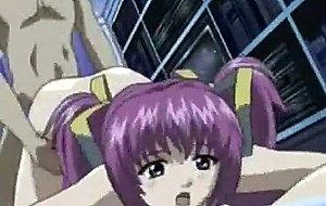 Hentai virgin gets her first penetration