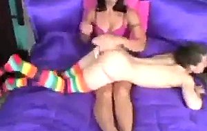 Brunette pornstars on jo instruction video