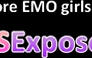 Perfect ass amateur emo girlfriend in the bathroom naked 1 by emogfsexposed