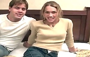 Creampie teen couple fucking