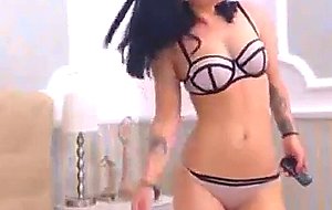 Latina wit beautifull body squirts on camera-x69cams