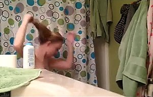 Adorable teen caught in the shower 9dbddbd