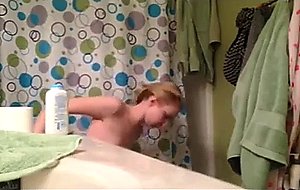 Adorable teen caught in the shower 9dbddbd