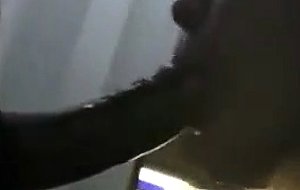 Blonde throating a dick well