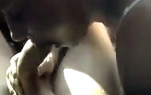 Slut gives awesome big dick bj in the car